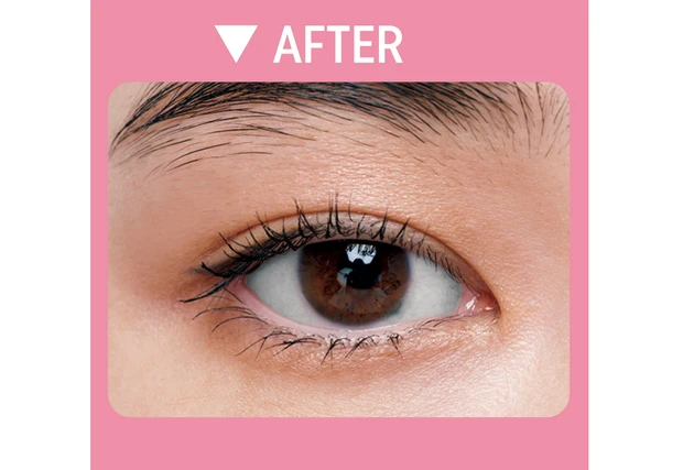 アイメイク 奥二重 長井かおり  仕上がり アフター