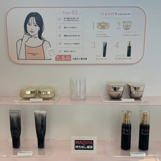 たるみ対策スキンケア