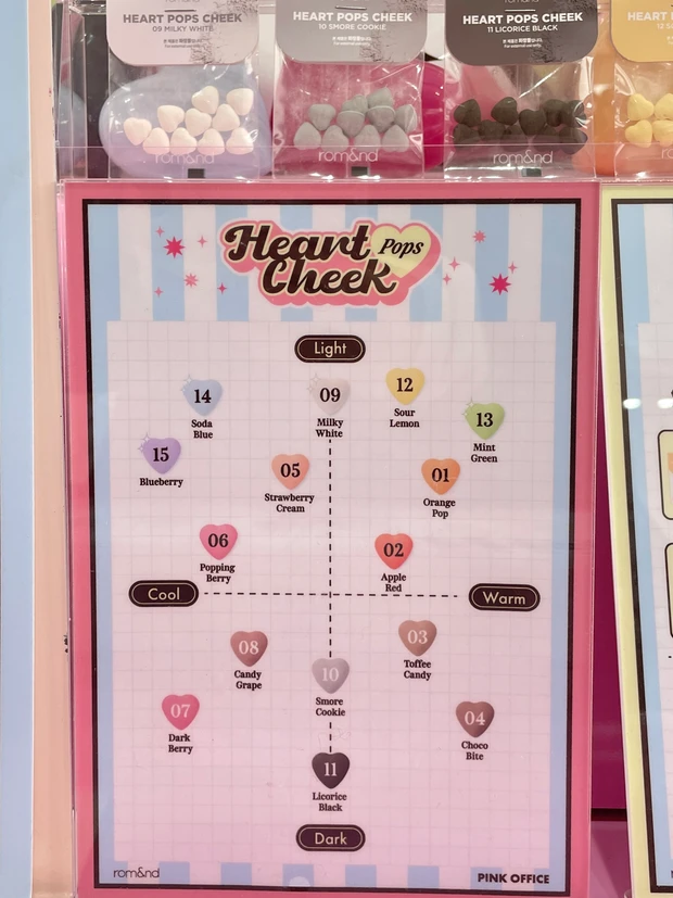 カラーチャート