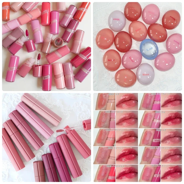 hince（ヒンス）のリップ6種を比較！イエベ・ブルベ別の人気色もご紹介