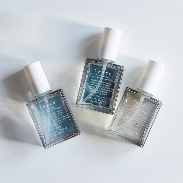 THREE ホームフレグランス 全3種(オープンマインド/ポッシビリティ/レリーヴド)74mL THREE