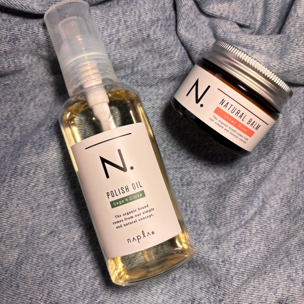 N. ポリッシュオイル SC、 N. ナチュラルバーム UR