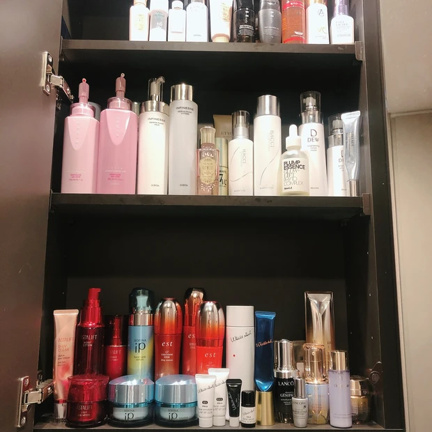 愛用のスキンケア。