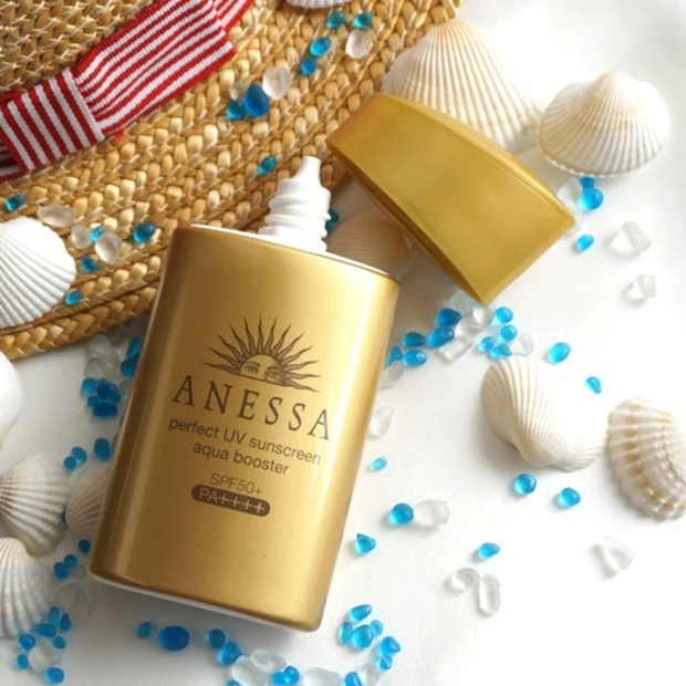 最強日焼け止め!金のANESSA☆パーフェクトUVアクアブースターで絶対焼かない夏!