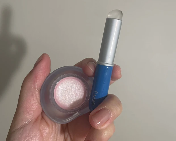 FWEE グローイジェリーポット シュガーパウダー、フィンガーライクリップブラシミニ