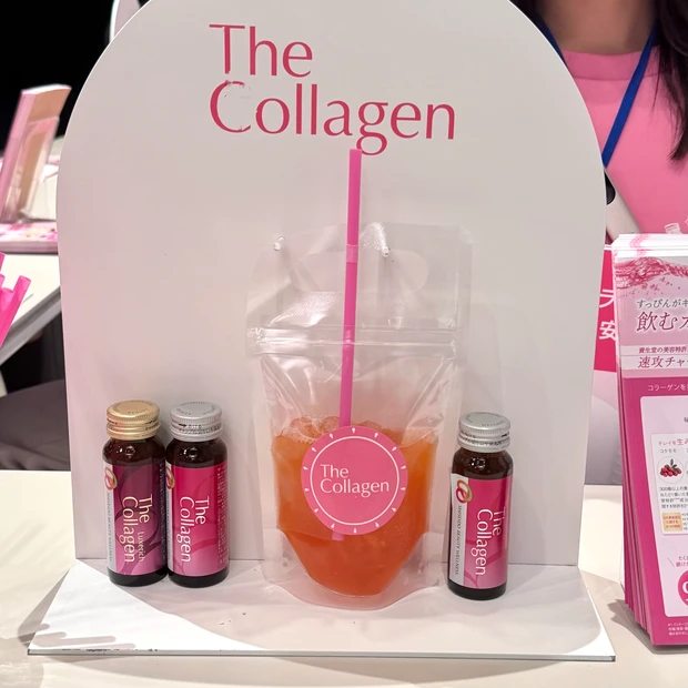 資生堂 ザコラーゲン 展示