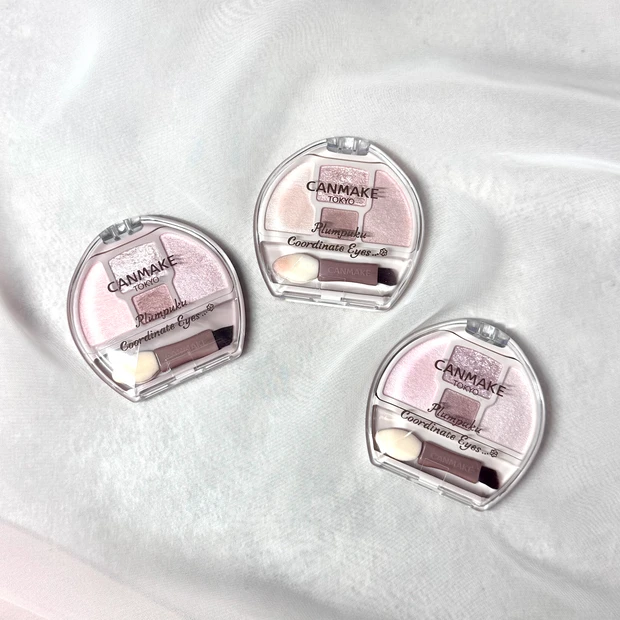 CANMAKE キャンメイク プランぷくコーデアイズ 3色レビュー