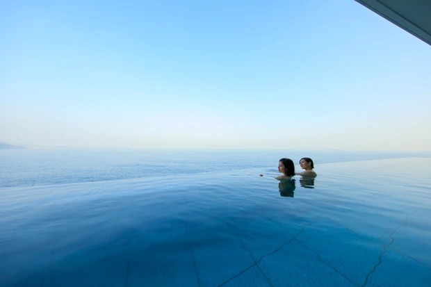 ASUKA　ひとリート　日帰り　リトリート　オーシャンスパFuua　露天立ち湯　熱海　