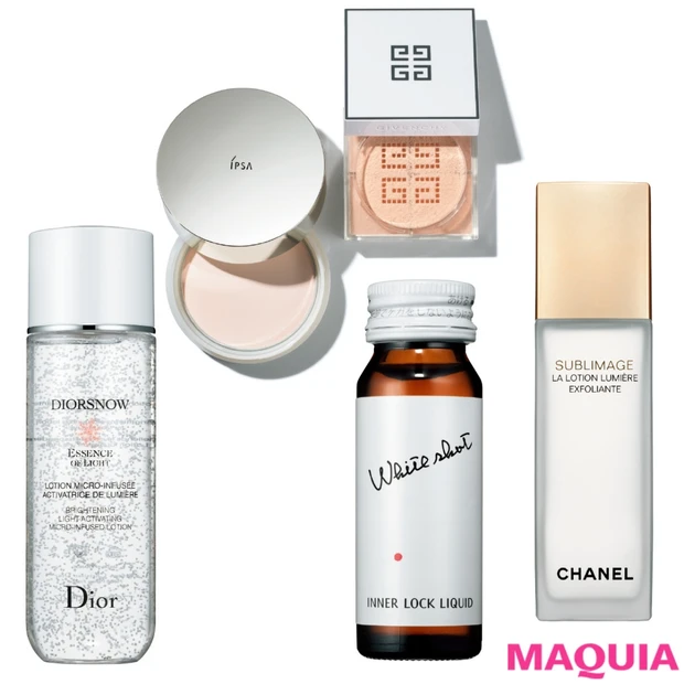 サクッと美白なら無理なく続く！ つけるだけ、飲むだけetc.の超簡単アイ…