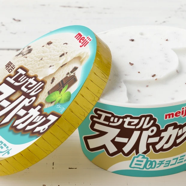 本日発売！ スーパーカップから「白い」チョコミント味が新登場