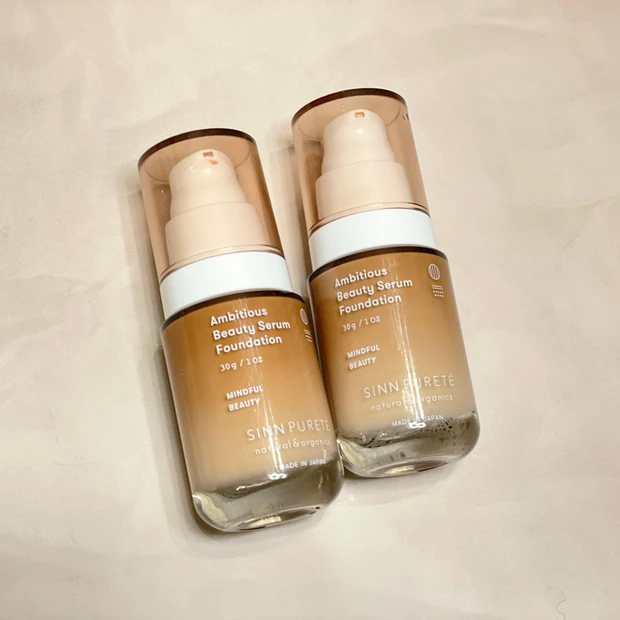 秋のくすみ肌におすすめ！乾燥肌でもツヤが続くシンピュルテの美肌錯覚ファンデーション！