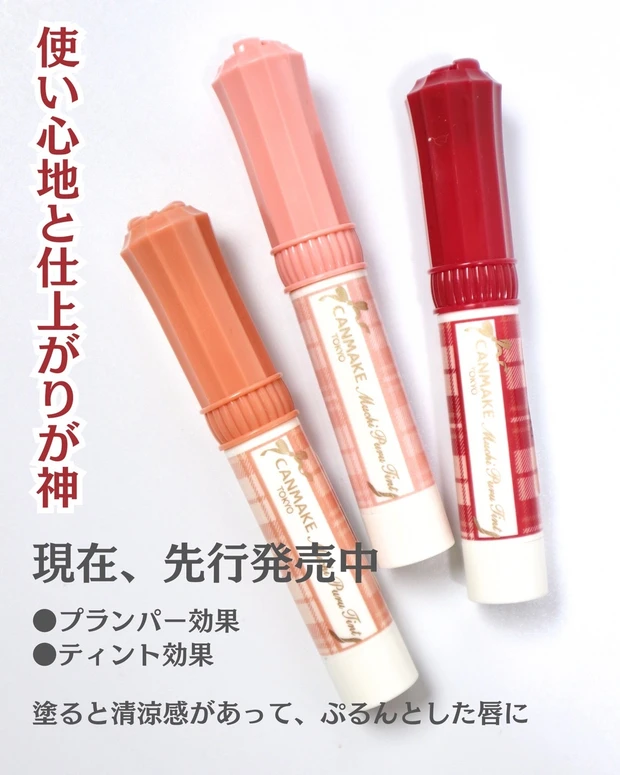 キャンメイク むちぷるティント レビュー