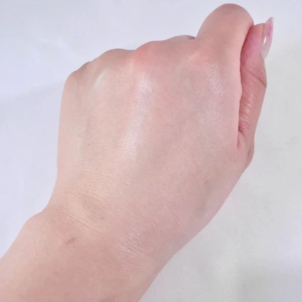 デイセラム Nの口コミ 塗り広げた後
