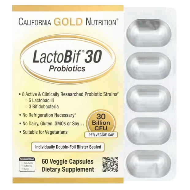 鈴木えみ 40代におすすめのインナーケア サプリ California Gold Nutrition ラクトビフ® 30プロバイオティクス