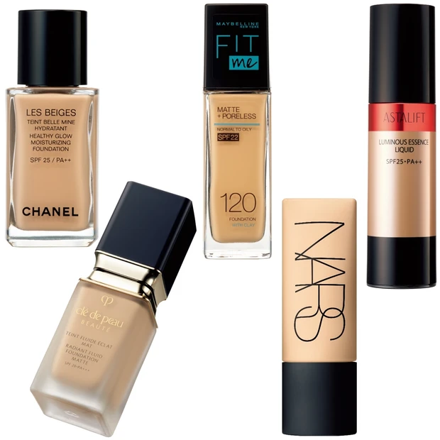 新作リキッドファンデーションを大公開！ マット、ヘルシー、ツヤetc. …