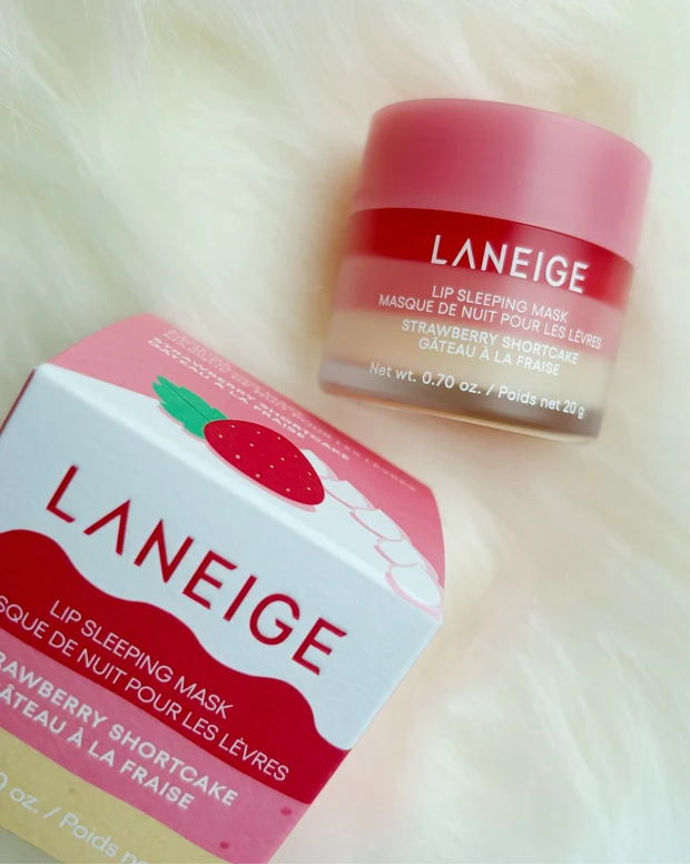 ラネージュ リップスリーピングマスク ショートケーキ パッケージ