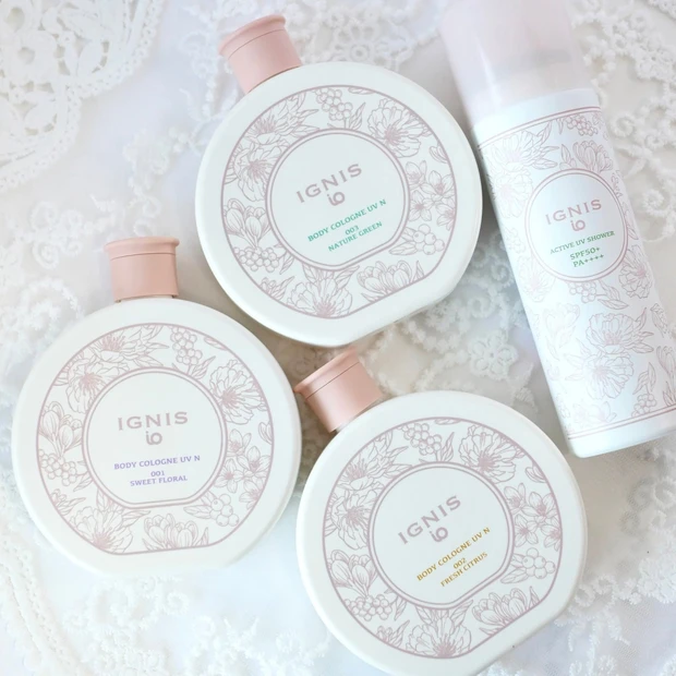【イグニス イオ】新作日焼け止め2種が登場! さわやかな香りが楽しめるUVスプレー&ボディ用UV乳液