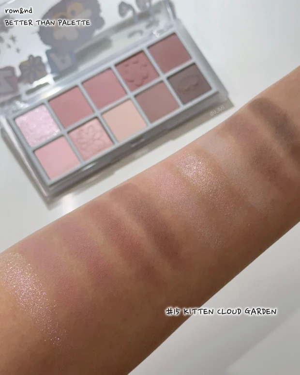 ロムアンド romand GD GDRAGON コラボ 限定 コスメ 韓国 ZO&FRIENDS アイシャドウ 比較 Qoo10