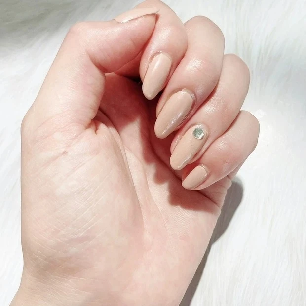 Her lip to ネイルポリッシュのレビュー_N°2 Rose Quotez_2