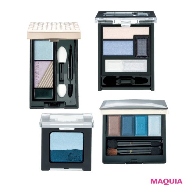 秋新色のアイシャドウパレット見比べ帖【ネイビー編】