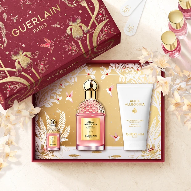 【GUERLAIN・ゲラン】 フレグランス・クリスマスコフレ・アクアアレゴリア ゲランの名品25点を詰め込んだ超豪華アドベントカレンダーや香り