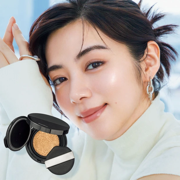 【池田エライザ×マキアージュ】ファンデーションの進化は止まらない！新美容液クッション誕生