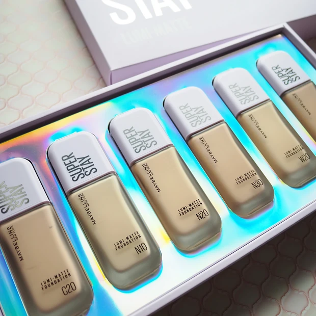 「メイベリン SPステイ ルミマット リキッド ファンデーション」