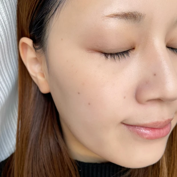 コスデコ ルースパウダー 00 仕上がり