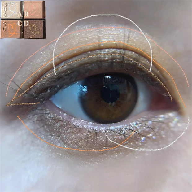 シグニチャーカラーアイズ15 メイクプロセス