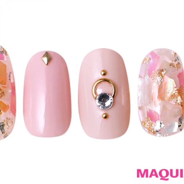 万華鏡みたいな輝きの「シェルネイル」で、女っぷりも気分もUP！