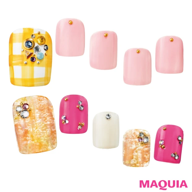 アクセ感覚でまといたい！ 春のイエローネイルで心までポップに