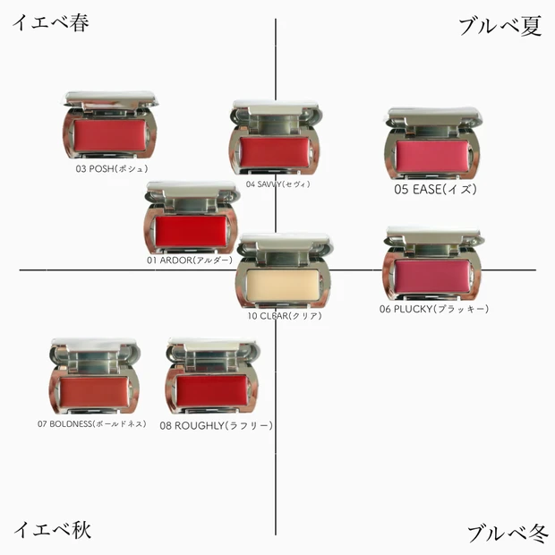 BRAYE ブレイ リップスリーク ミニ コンビニコスメ セブンイレブン 全色 パーソナルカラー
