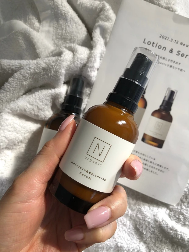 花粉ブロック効果大!メイクのりUP♡新生N organicセラムは保湿成分1.5倍増のマルチ美容乳液♡_7