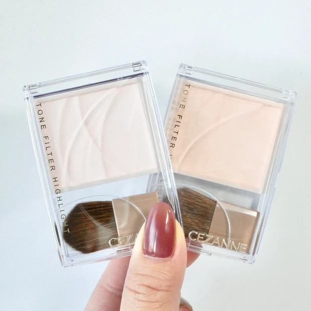 セザンヌ トーンフィルターハイライト ババアの粉 くすみパウダー