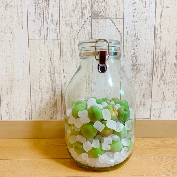 【梅しごと】旬の青梅で手作り梅シロップ~クエン酸で疲労回復!~【おうち時間】_4