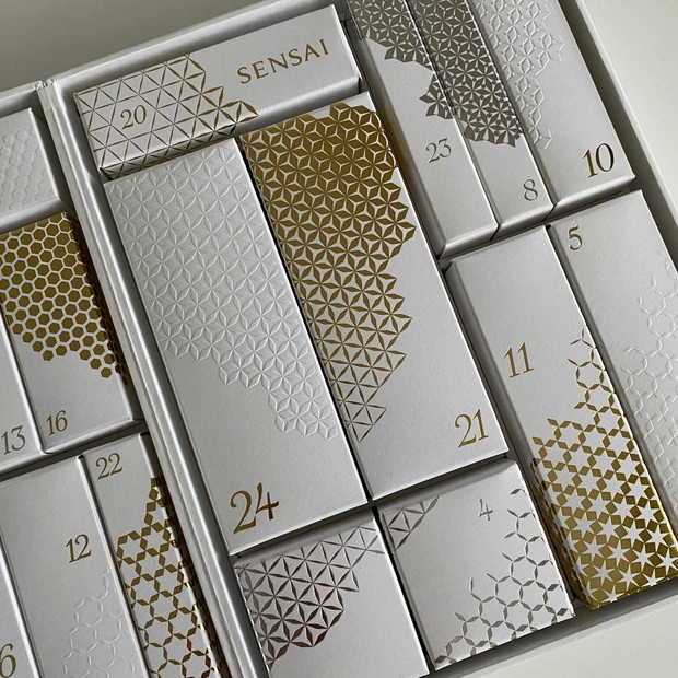 【クリスマスコフレ2023】＼税込39,600円／人気のスキンケア＆ボディケア＆メイクアップアイテムが24品も入ったご褒美セットが凄すぎた！！【SENSAI アドベントカレンダー】_2_2