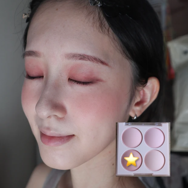 チーク 塗り方。