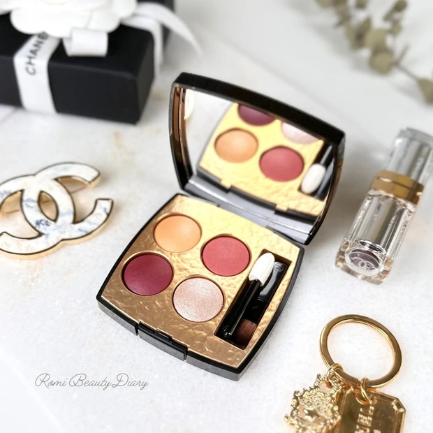 【5位】《CHANEL》ビザンチン風ジュエリー アイシャドウ「シャネル レ キャトル オンブル ビザンス」をレビュー