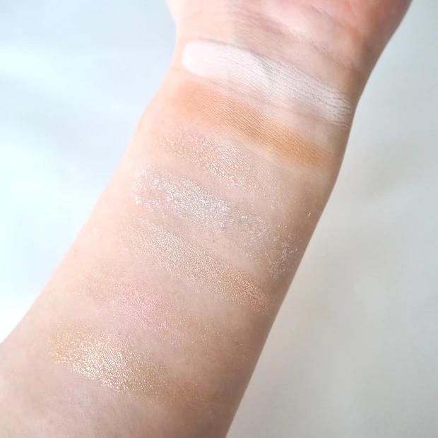 ラブライナー アイカラーパレット<アイシャドウ>ダリアブーケ スウォッチ