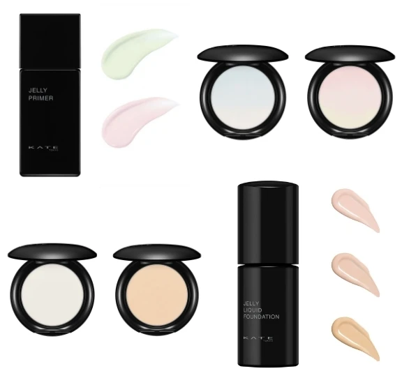 ケイト　ジュレープリキッドファンデーション　くらげファンデ　ジュレリープパウダー　ベースメイク　ベース