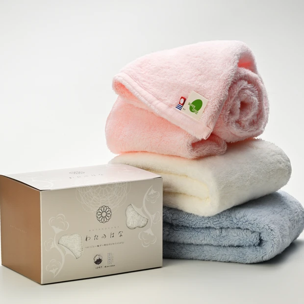 【読者プレゼント】フワフワが長続きする「わたのはな」のタオルを3名様にプレゼント!