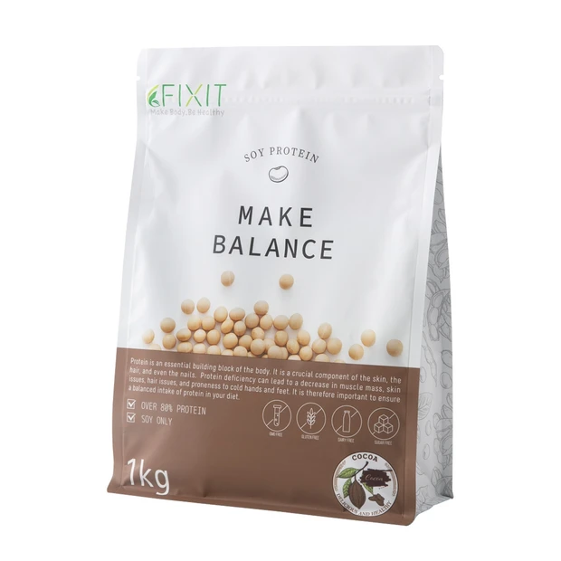 MAKE BALANCE ソイプロテイン ココア 1kg ￥3880／FIXIT