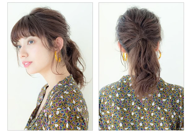 不器用さんでも簡単!ポニーテールのおすすめヘアアレンジ【最新ヘアカタログ】_3