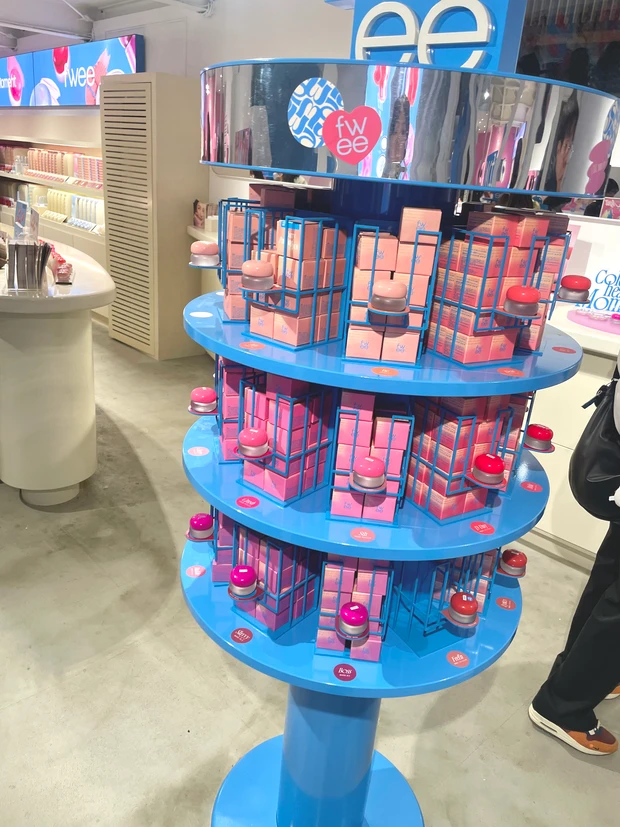 ゆったり商品が見れるよ