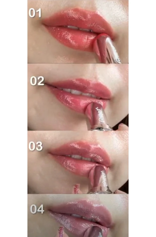 ジルスチュアート_秋コスメ2024_リップブロッサム グロウ 01／02／03／04_塗ってみた