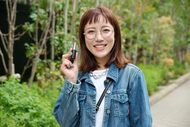 ほなみさんの愛用リップ マキアリップスナップ大阪 リップスナップ
