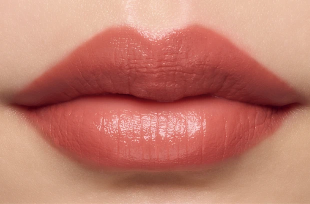 マキアベストコスメ2025下半期 3位 RMK　ベルベットシーン リップカラー 04をイエベがスウォッチ