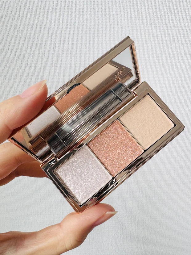 ポール＆ジョーのクリスマスコフレ2025、001 フラッパードレスのアイカラーパレット