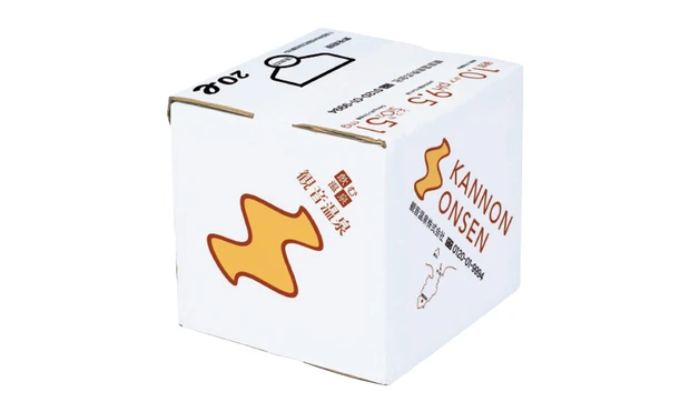 飲む温泉 観音温泉 20Lバックインボックス ¥2160／観音温泉