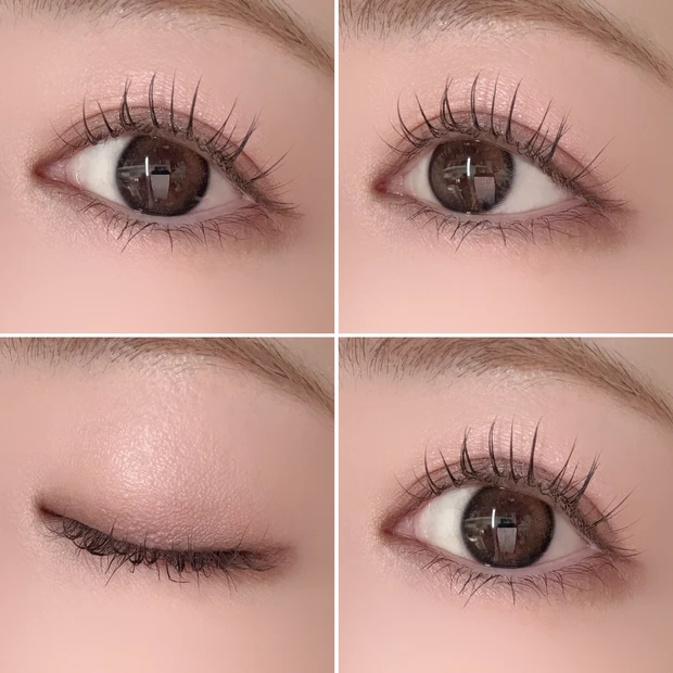 セザンヌ ライティングアップアイシャドウ 03 シェルグレージュ ブルベ アイメイク